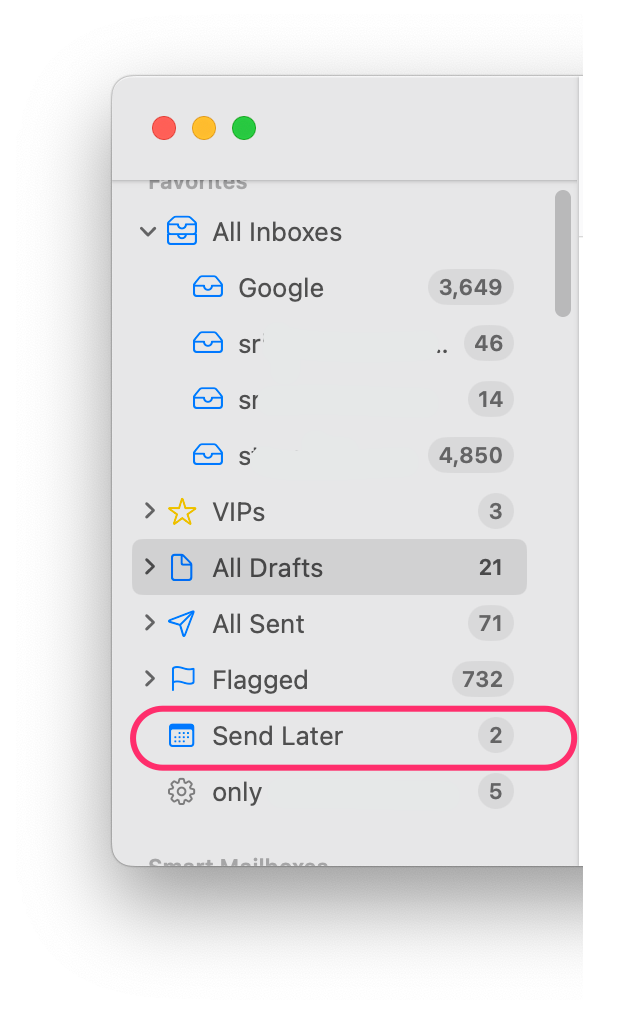 macos mail send later