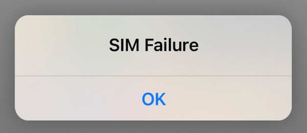 iPhone Says SIM Failure, How to Fix • macReports