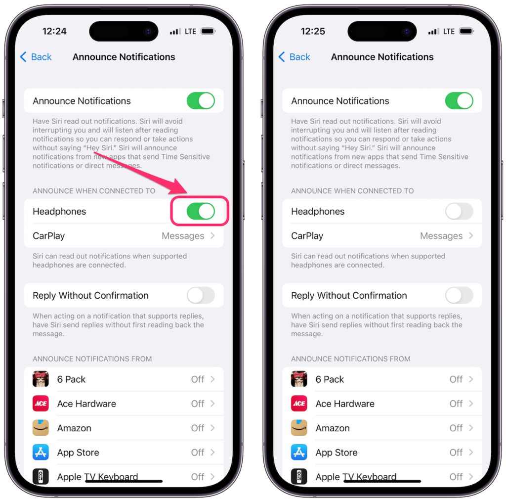 How to Turn Off AirPods Notification Announcements • macReports