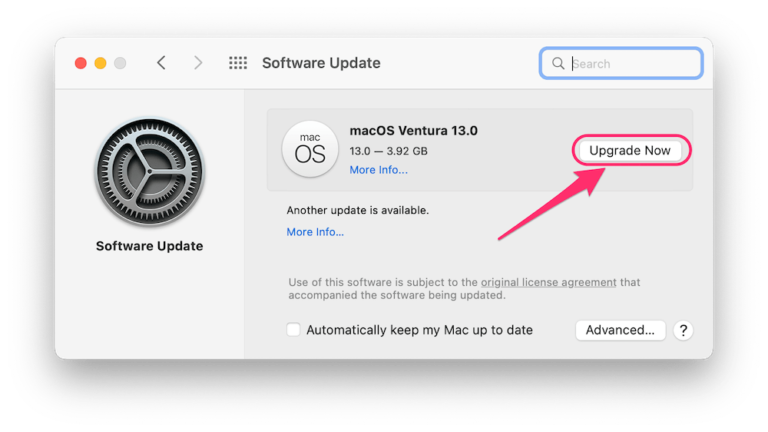 How to Upgrade to macOS Ventura