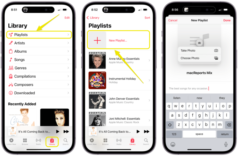 How to Create an Apple Music Playlist on iPhone, iPad and Mac