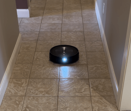 roomba on a mapping run
