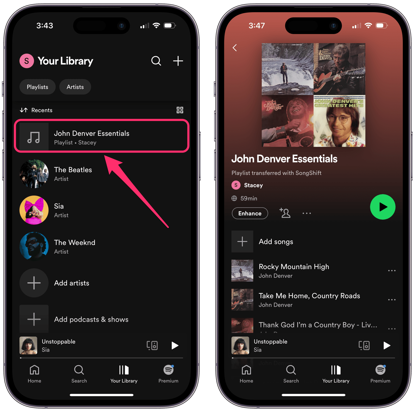 transfer youtube music playlist to spotify