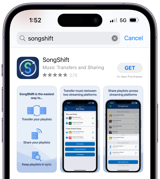 download song shift from App Store