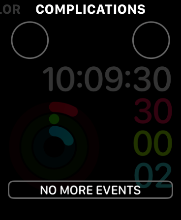 Apple Watch complications