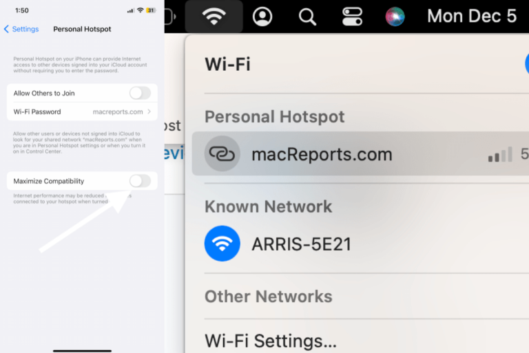 iPhone Hotspot Not Showing Up on Other Devices