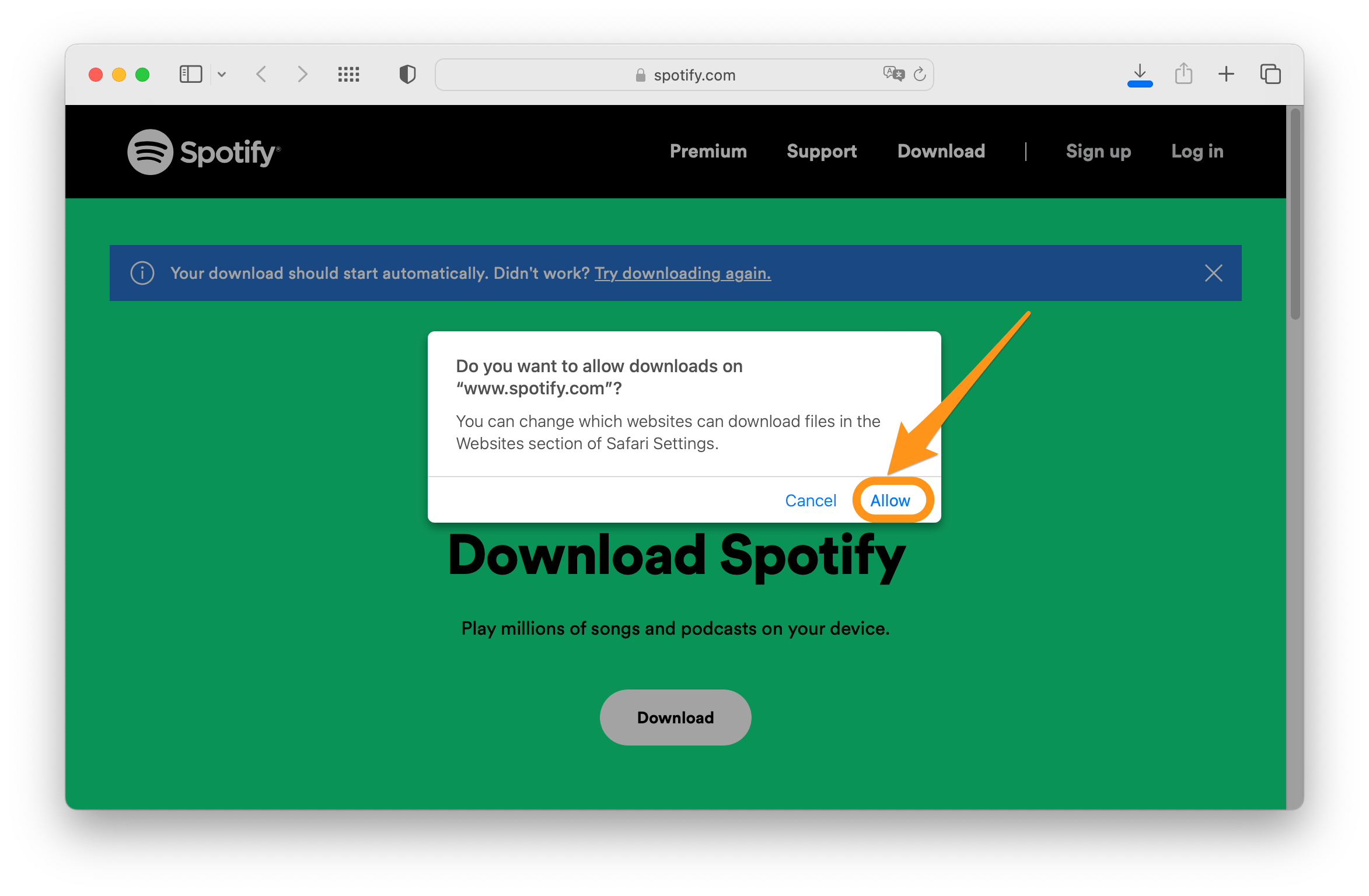 can you download spotify on a mac