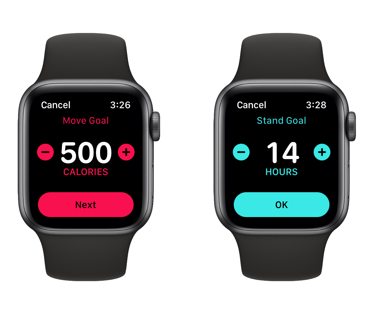 How to edit discount your apple watch goals