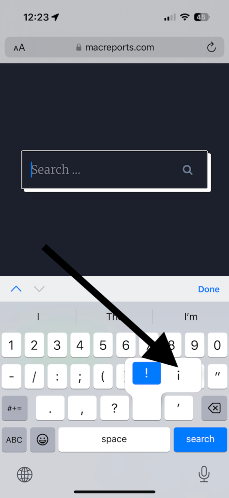how-to-type-upside-down-exclamation-point-on-iphone-ipad-and-mac