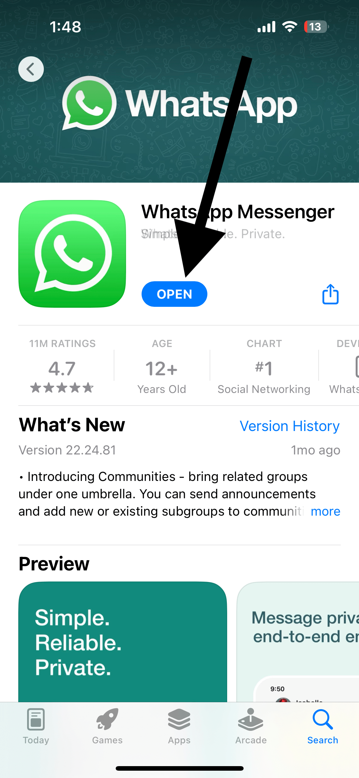 WhatsApp Version