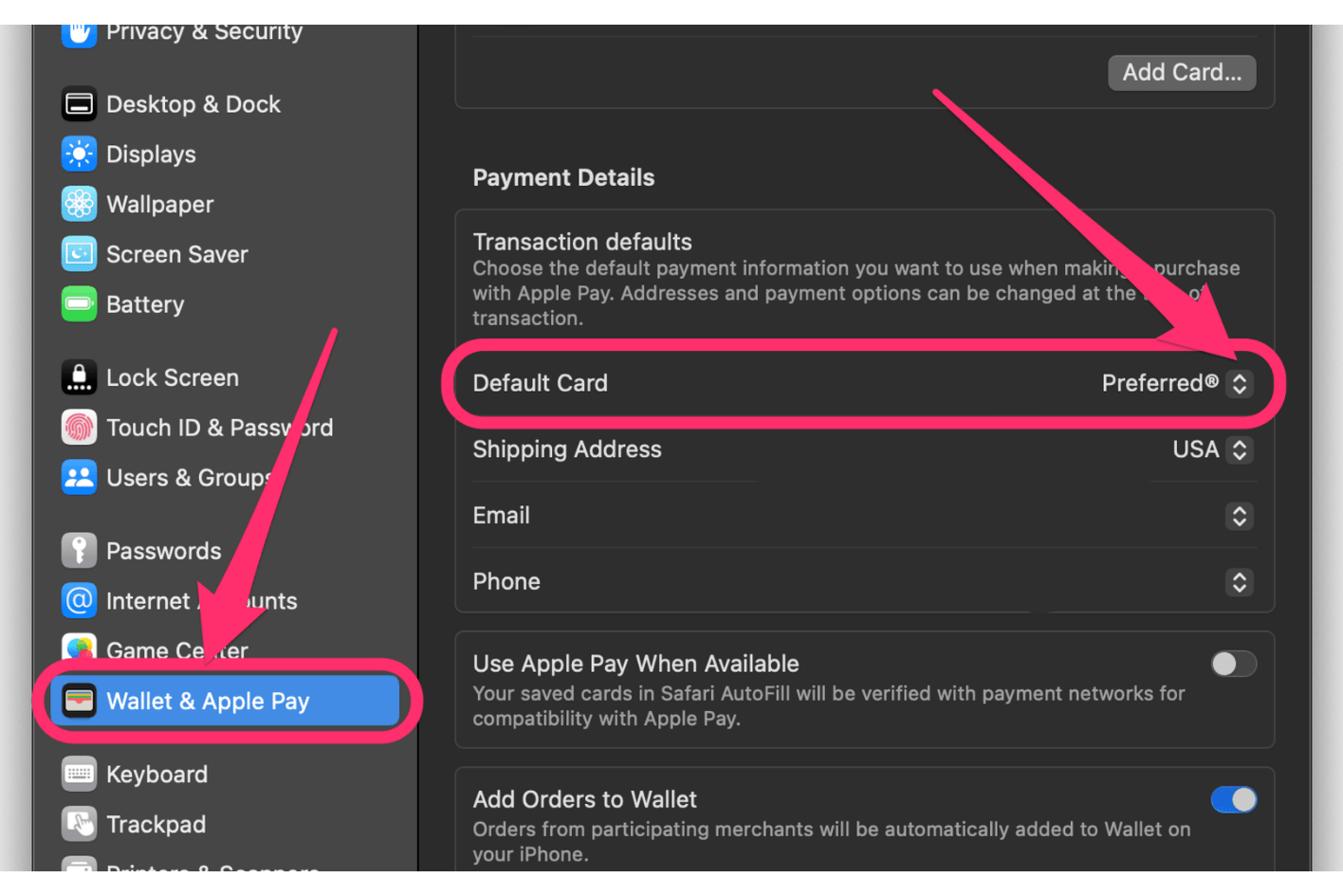 how-to-change-the-default-apple-pay-card-on-mac-macreports