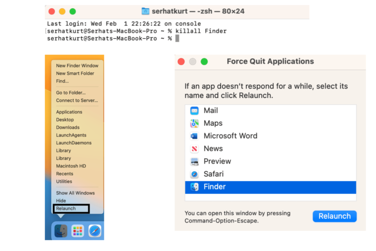 How to Restart Finder on Your Mac