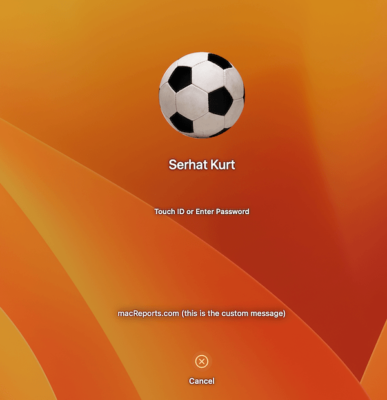 How to Show a Custom Message on Lock Screen on Mac • macReports