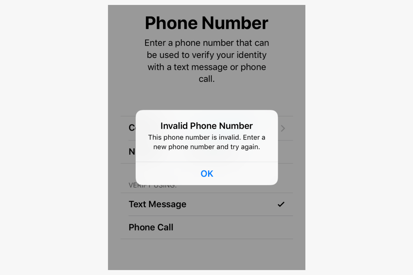 apple id wrong phone number