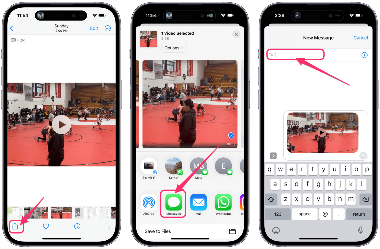 how to send high quality videos from iphone to pc