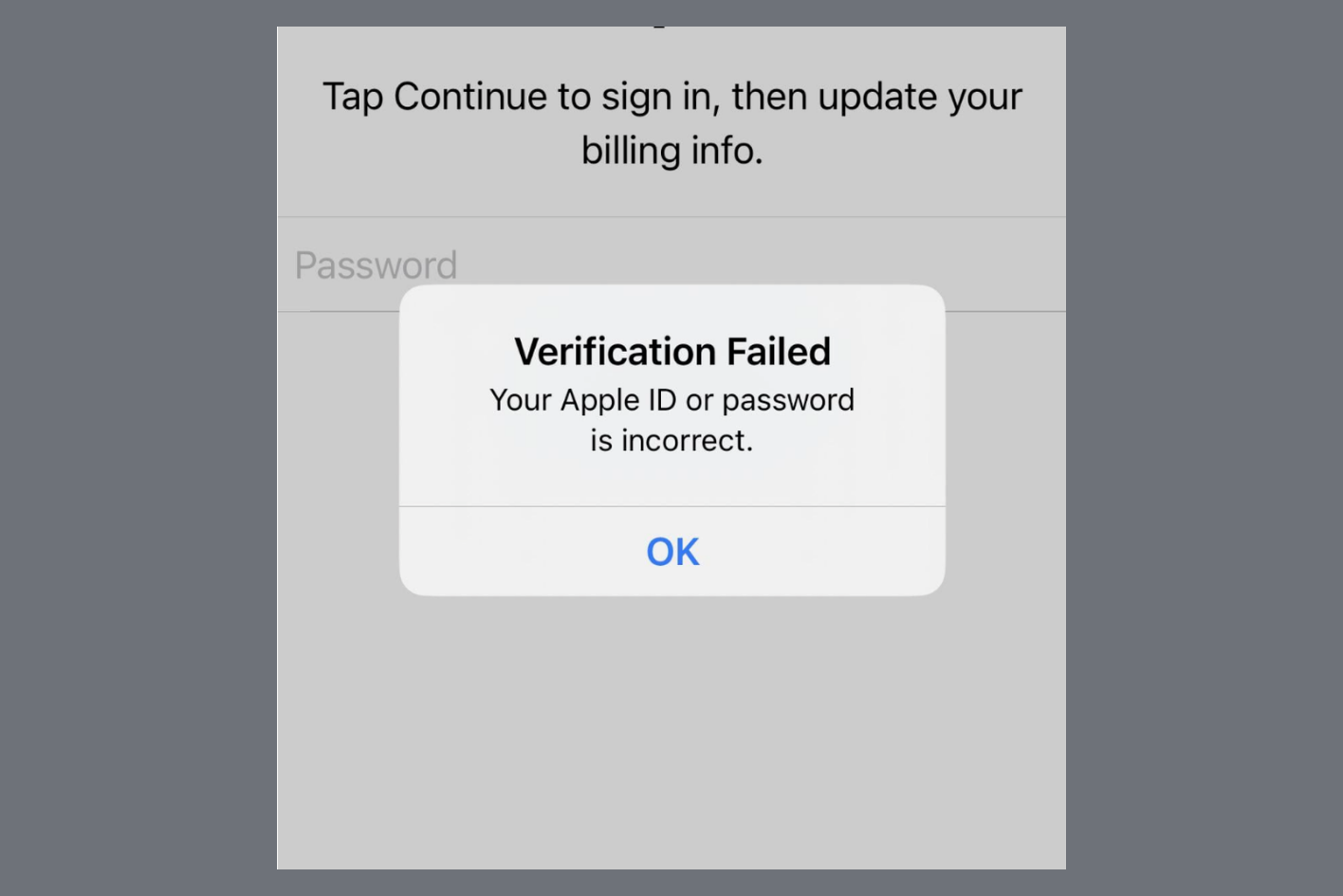 how-to-fix-verification-failed-your-apple-id-or-password-is-incorrect-in-iphone-app-store