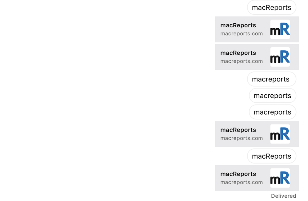 Printed messages screenshot