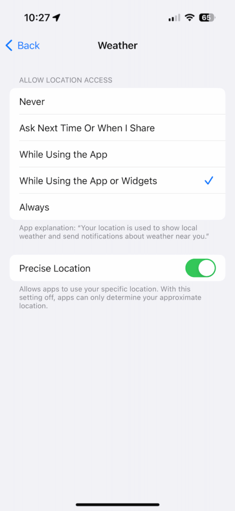 Weather App or Widget Location is Not Working on iPhone or iPad, How to ...