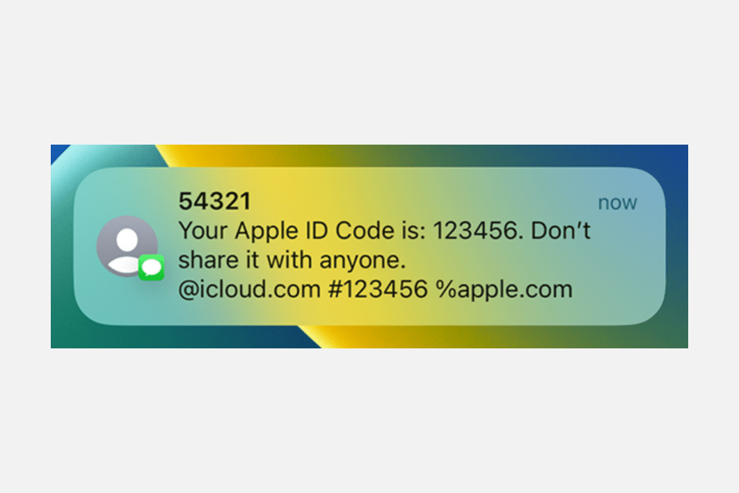 apple id code i didn't request