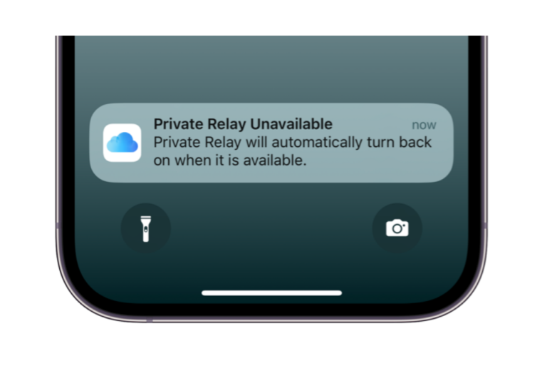 Private Relay Unavailable on iPhone, iPad or Mac