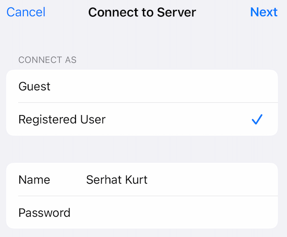 How to Connect from iPhone or iPad to Mac via SMB
