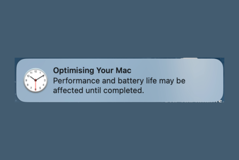 Optimizing Your Mac: Performance and Battery Life May Be Affected