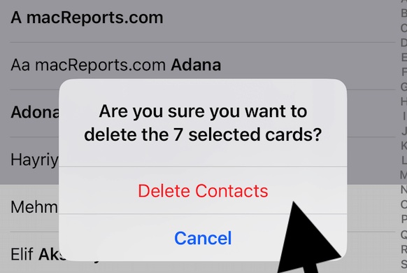 How to Delete Multiple Contacts at Once on iPhone and iPad