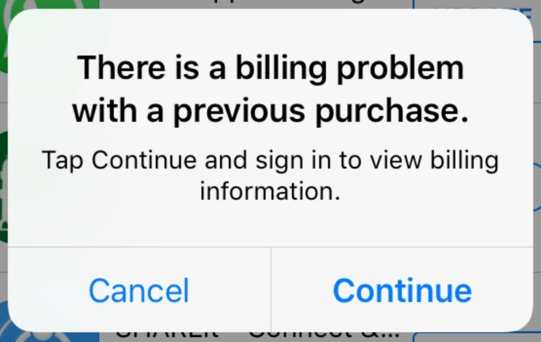 How To Fix the Billing Problem on App Store (There is a billing problem with  a previous purchase) - The Mac Observer