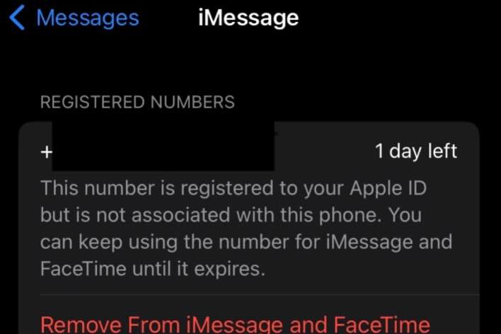 How to Fix ‘This Number Is Registered to Your Apple ID but Is Not Associated with This Phone’ Error