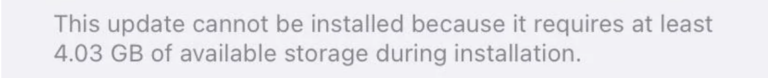 Not Enough Storage Space on iPhone for iOS Update • macReports