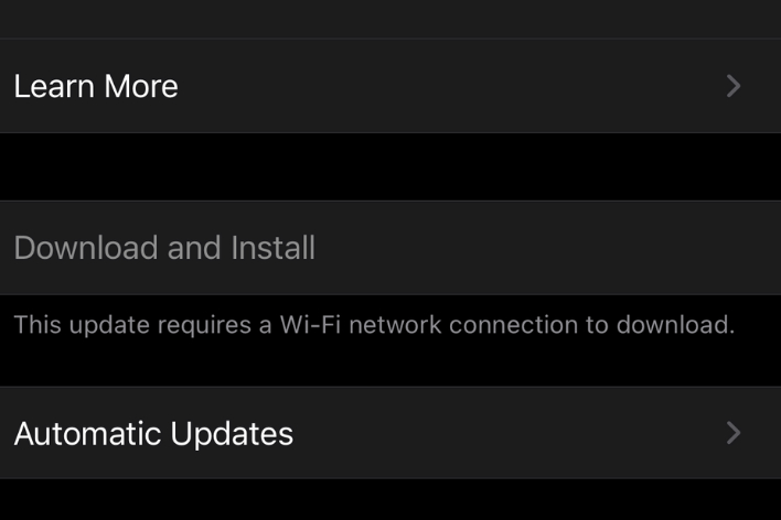 How to Fix ‘This Update Requires a Wi-Fi Network Connection to Download’ Error