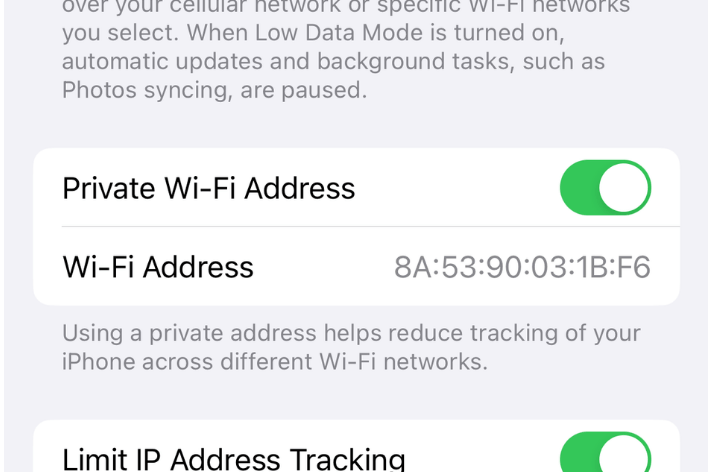 What is Private Wi-Fi Address?