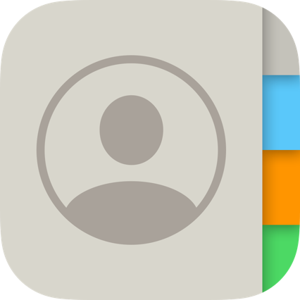 Contacts app icon 
