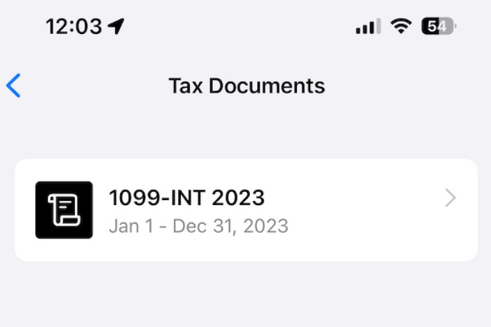 How to Access Your Apple Savings Account Tax Documents (1099)