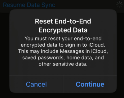 Icloud Sync Error Some iCloud Data Isn't Syncing Error • macReports