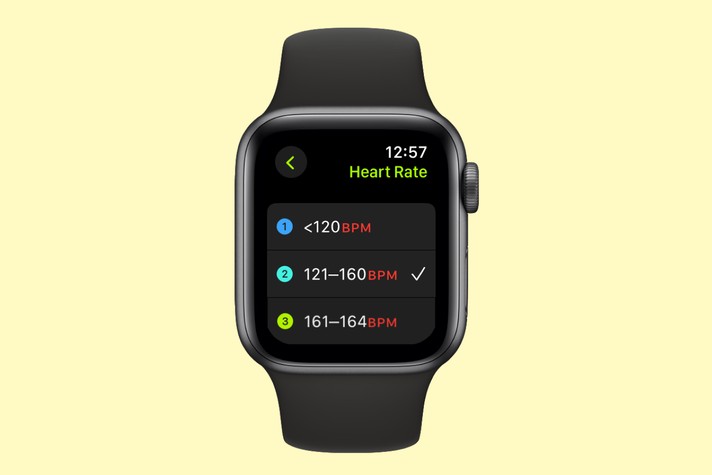 Apple watch running heart rate online alert