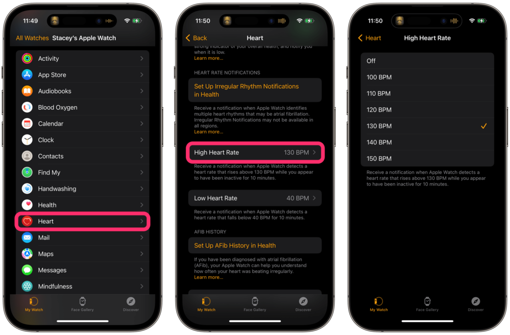 How to Set Heart Rate Alerts on Apple Watch • macReports
