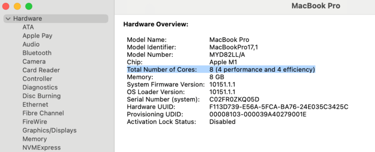 How Many CPU Cores Does Your Mac Have? Find Out
