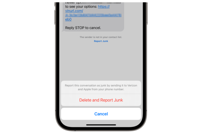 What to Do If You Accidentally Report a Text as Junk on iPhone