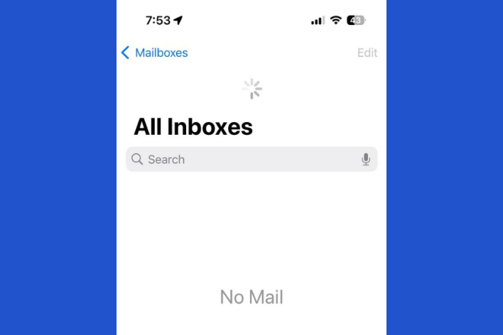 What to Do If iPhone Mail App Shows Blank Page Saying ‘No Mail’