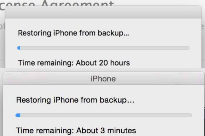 Is Restoring Your iPhone from a Computer Backup Taking Too Long? Here Is What to Do
