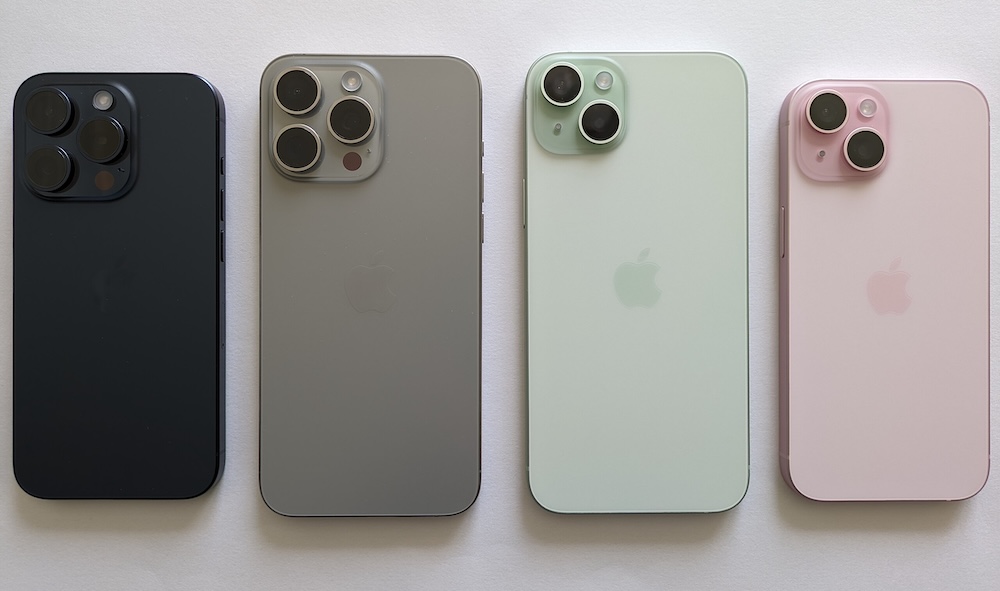 Photo of iPhone models