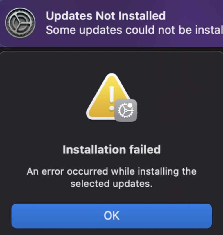 Error messages